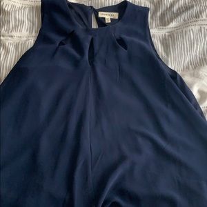 Navy Blue Tank Top